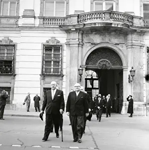 Chancellors: Bruno Pittermann and Alfons Gorbach