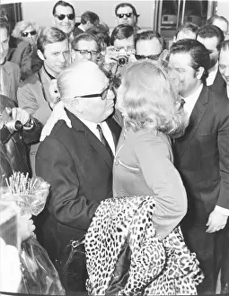 Pittermann: Bruno Pittermann and Melina Mercouri