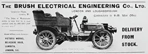 Loughborough: Brush Electrical Engineering veteran car advert