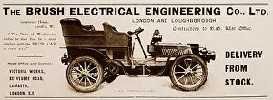 Loughborough: Brush Electrical Engineering veteran car advert