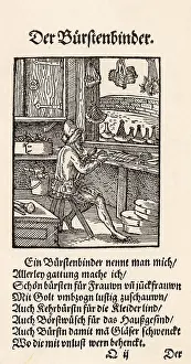 1560s: Brush maker, 16th century