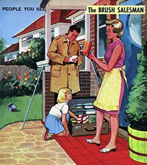 Mops: The Brush Salesman