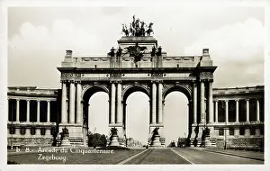 Cinquantenaire: Brussels, Belgium - The Cinquantenaire Arcade