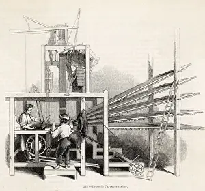 Carpets: Brussels carpet-weaving