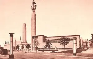Azema: Brussels Expo 1935, Paris Pavilion