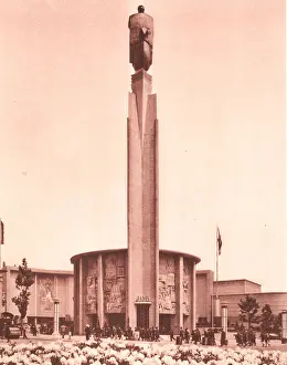 Azema: Brussels Expo 1935, Paris Pavilion