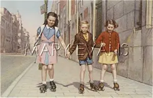 Rollerskating: BRUSSELS SKATING 1950
