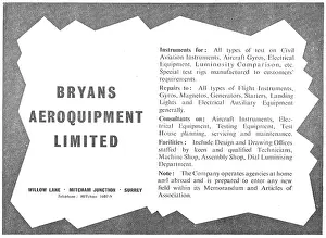 Bryans: Bryans Aeroquipment Component Test Equipment