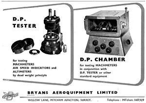 Bryans: Bryans Aeroquipment D.P. Chamber For Testing Machmeters