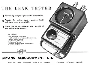 Bryans: Bryans Aeroquipment. Leak Tester