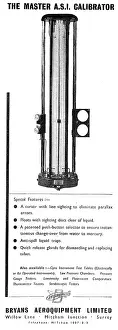 Bryans: Bryans Aeroquipment Master A.S.I. Calibrator