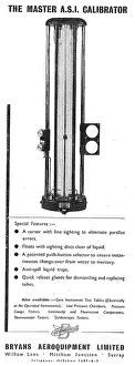 Bryans: Bryans Aeroquipment. MASTER A.S.I. Calibrator