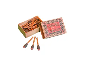 Smokers: Bryant and May Braided Cigar Lights Matches