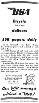 B.s.a: BSA Bicycles