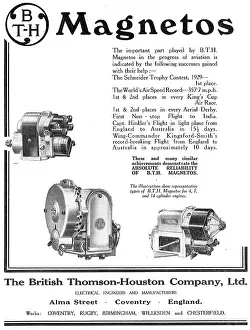 Magnetos: BTH Aero Engine Magnetos Contribution