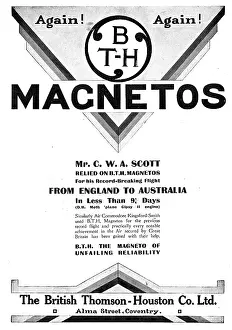 Magnetos: BTH Aero Engine Magnetos - Scott Australia