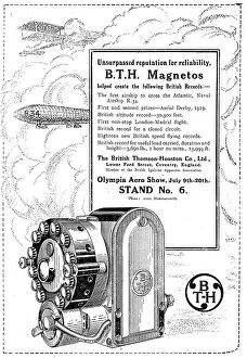 Magnetos: BTH Aero Engine Magnetos Used On The R34 Airship