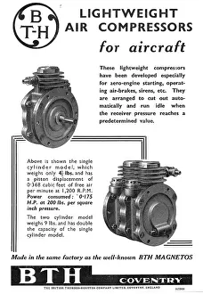 Compressors: BTH Compressors For Aircraft