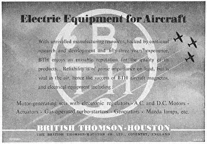 Actuators: BTH Electric Equipment For Aircraft