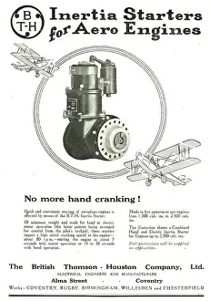 Starters: BTH Inertia Starters For Aero Engines