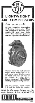Compressors: BTH Lightweight Air Compressors For Aircraft