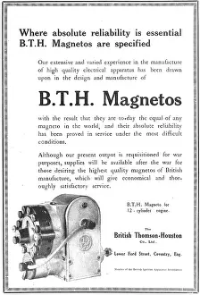 Magnetos: BTH Magnetos 1918