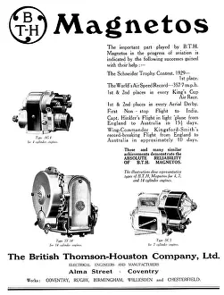 Magnetos: BTH Magnetos 1931