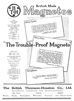 Magnetos: BTH Trouble-Proof Magnetos For Aircraft