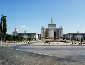 Bucharest: Bucharest views, 1987