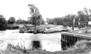Ouse: Buckden, the River Ouse c1960