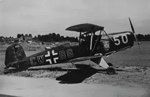 Bucker Bu 131B - the standard Luftwaffe's primary train