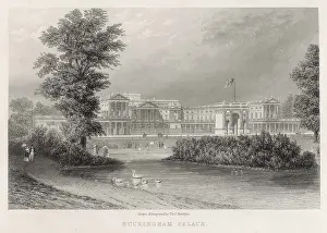 Improvements: BUCKINGHAM PALACE 1839