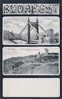 Gellert: Budapest - Elisabeth Bridge & Gellert Hill