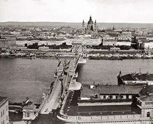 Budapest: Budapest, Hungary, circa 1890