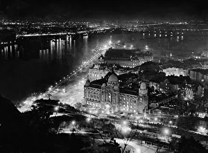 Budapest at night, 1934