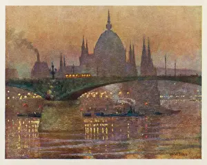 Nightfall: BUDAPEST AT NIGHTFALL