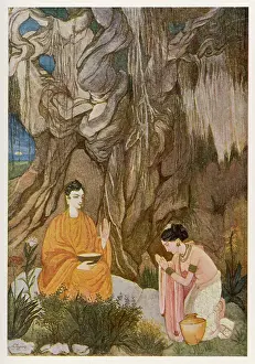 Entertained: Buddha and Sujata