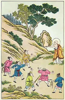 Enlightened: BUDDHA THROWS ROCK