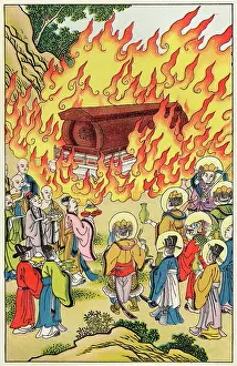 Astonishing: BUDDHA'S CORPSE BURNS