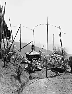 Sikkim: Buddhist monastery in India, 1936