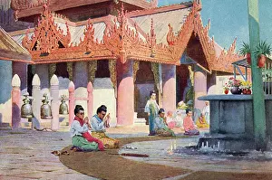 Prome: BUDDHIST PAGODA, BURMA