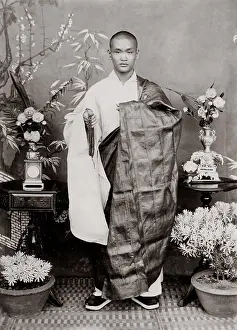 Beads: Buddhist priest, China, c.1900