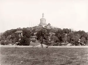 Stupa: Buddhist stupa, temple, Peking Beijing
