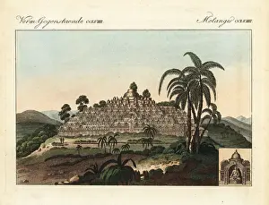Mahayana: Buddhist Temple of Borobudur, Java, Indonesia