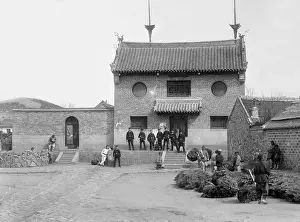 Tsingtau: Buddhist temple in Qingdao, 1903