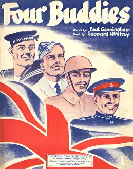 Berners: Four Buddies Music Sheet Cover