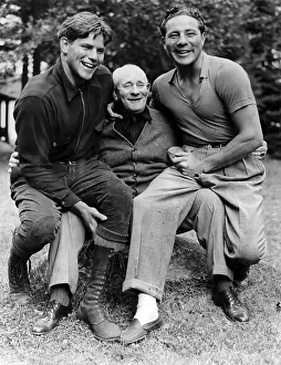 Speculator: Buddy Baer and Max Baer with their father ?