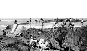 Bude: Bude, the Bathing Pool c1960