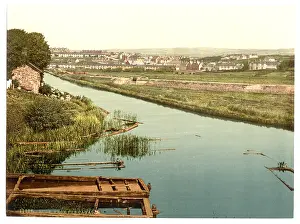 Bude: Bude, from the canal, Cornwall, England