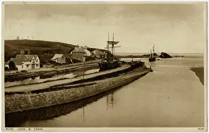 Bude: Bude, Cornwall - The Lock and Canal